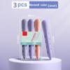 3 Pcs Super Large Hole Eraser Easy To Wipe for Primary School Students No Dross Children's Pen Like Creative Pencil Eraser