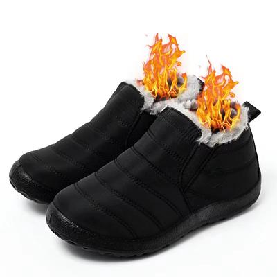 25 Популярная зимняя теплая хлопковая обувь женская обувь с мягкой подошвой мужская плюшевая зимняя обувь высококачественные роскошные утолщенные ботинки botas