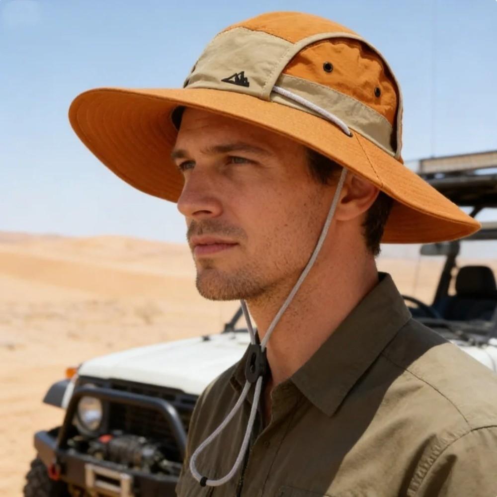Quick Drying Fisherman Hat Breathable Visor Cap Unisex Bucket Hat