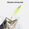 12CM/10G светящаяся приманка в виде креветки с крючком для ловли кальмаров реалистичная бионическая искусственная приманка