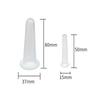 Silicone Vacuum Cupping Massage Jars Anti Cellulite Massage Facial Suction Cups Face Neck Lift Skin Scraping Guasha Anti Wrinkle