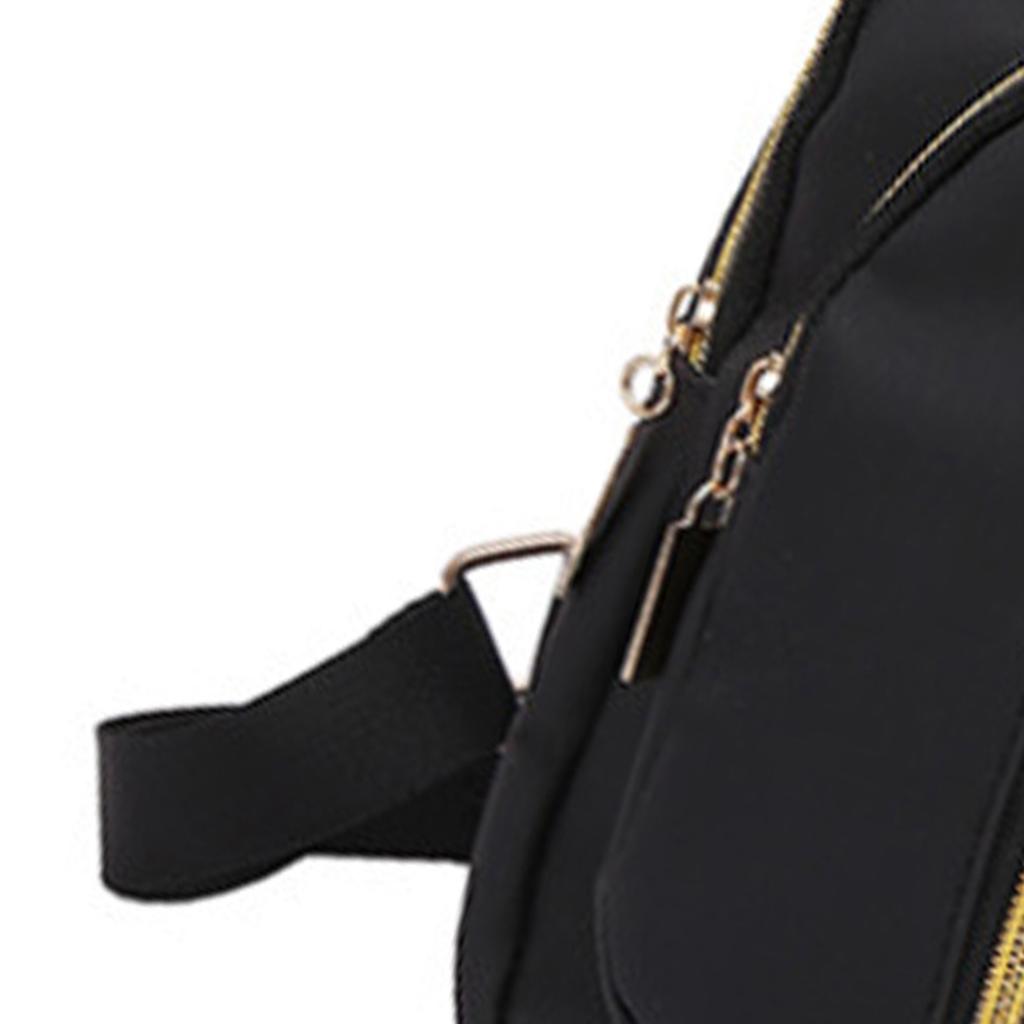 Backpack Waterproof Casual Style Nylon Material Zipper Closure Soft Comfortable Travel Backpack for