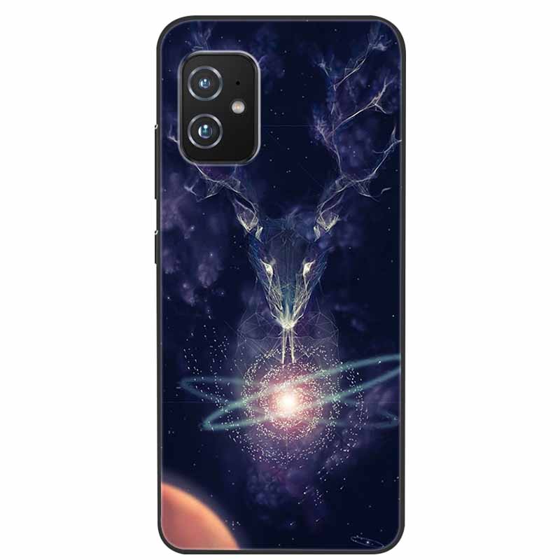 Чехол для Asus ZenFone 8 Черный ТПУ Мягкая Защитная Крышка Телефона Для Asus Zenfone 8 ZS590KS Силиконовые Чехлы для Zenfone8 Корпуса Coque Fundas