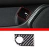 Carbon fiber Trunk switch button cover trim For Maserati Ghibli 2014-2015