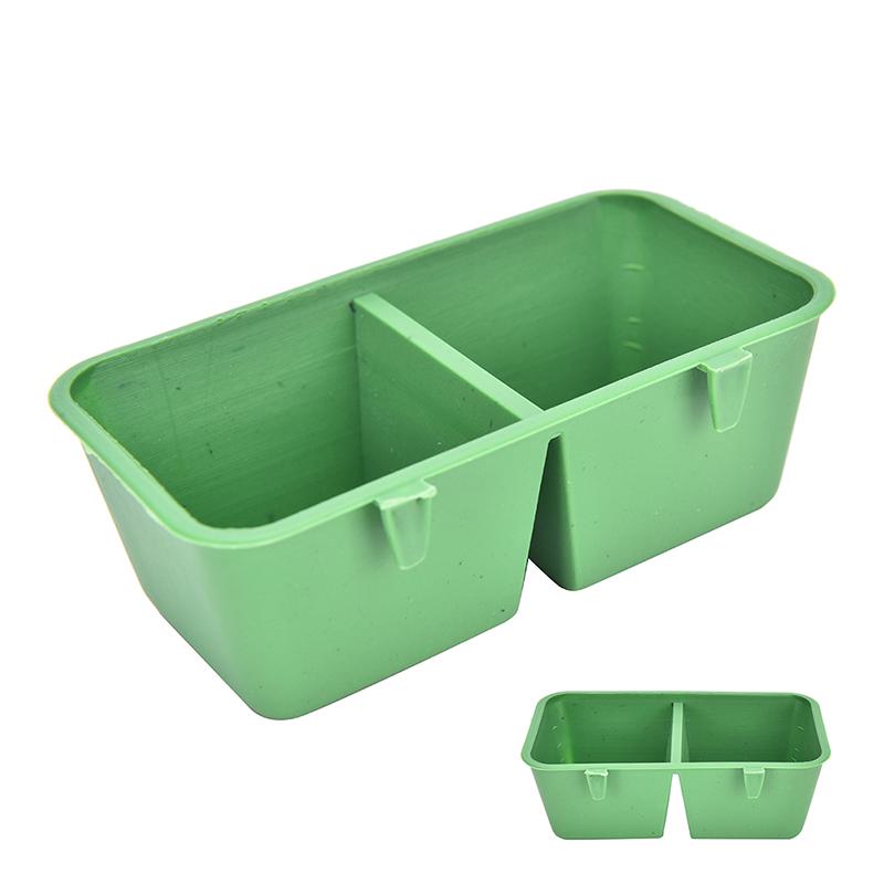 2 в 1 Корм для попугаев, миска для воды, пластиковые чашки для птиц, голубей, клетка для песка, кормушка