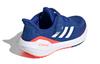 adidas EQ21 K Ткань Мультиколор Дышащие Низкие Детские Беговые Кроссовки Синий Белый Детские FX2253
