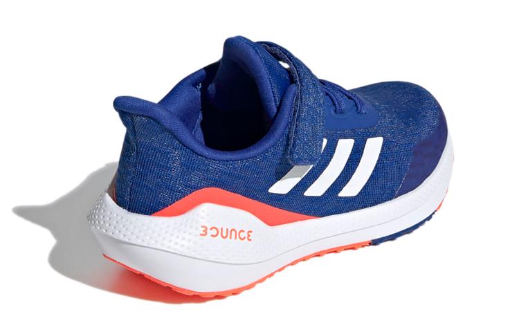 adidas EQ21 K Ткань Мультиколор Дышащие Низкие Детские Беговые Кроссовки Синий Белый Детские FX2253