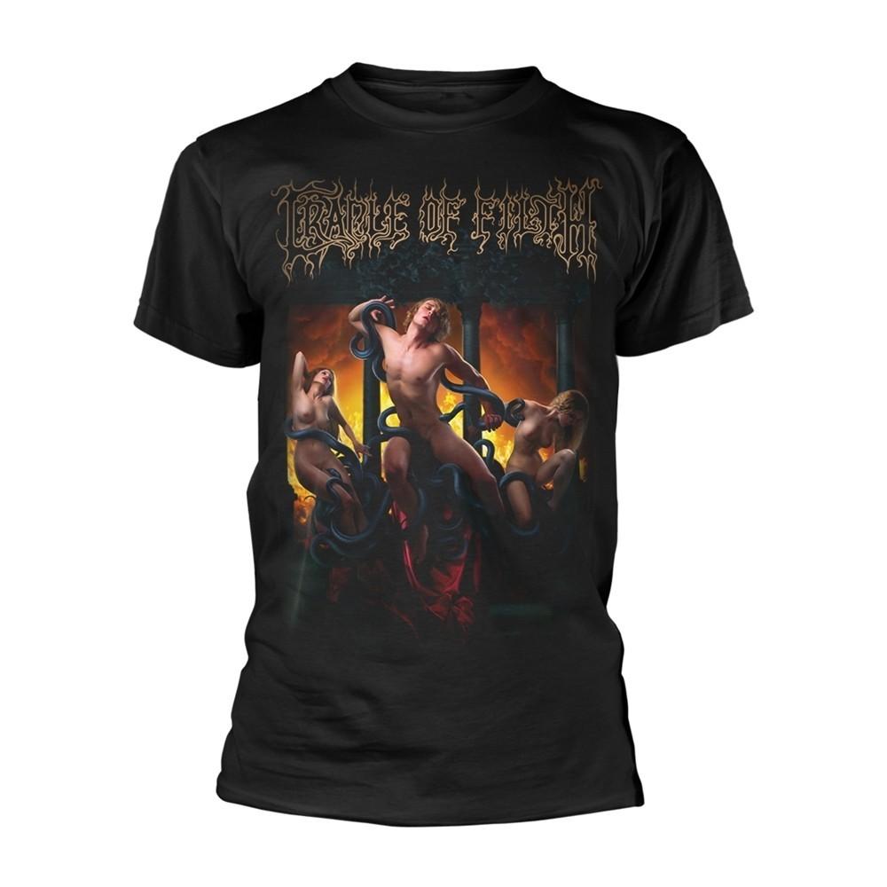 Черная футболка Cradle Of Filth 'Crawling King Chaos' - НОВАЯ Унисекс Футболка