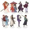 Rurouni Kenshin Anime Stand Action Figure HIMURA KENSHIN Tomoe Yukishiro Acrylic Standing Model Plate Holder Cosplay