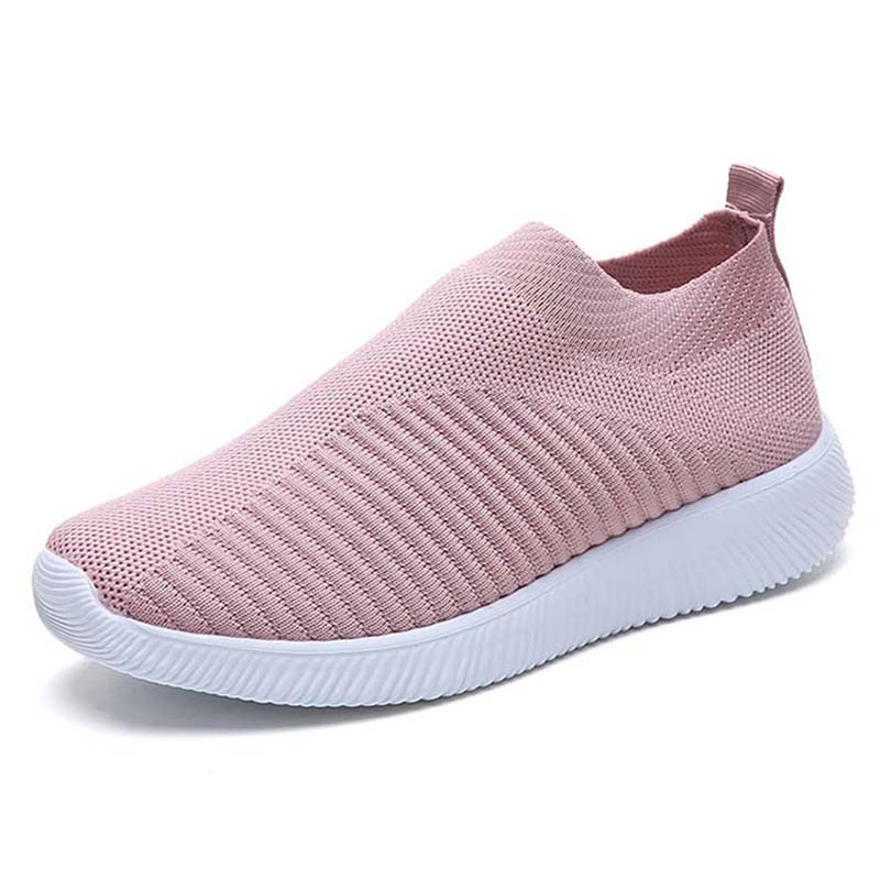 Fashion 2024 New Fashion Sneakers For Women Casual Shoes Comfortable Soft Sneakers Women Slip On Sock Shoes For Women Ladies Flat Shoes