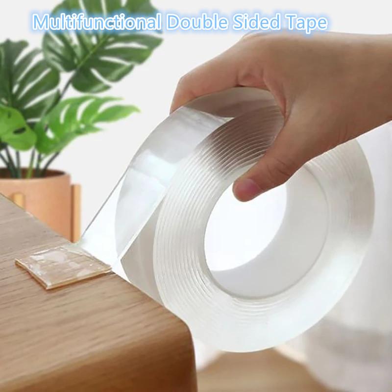 3M Double Sided Tape Nano Tape 5M Home Appliance Waterproof Wall Stickers Reusable Adhesive Bathroom Home Kitchen Coration Tapes