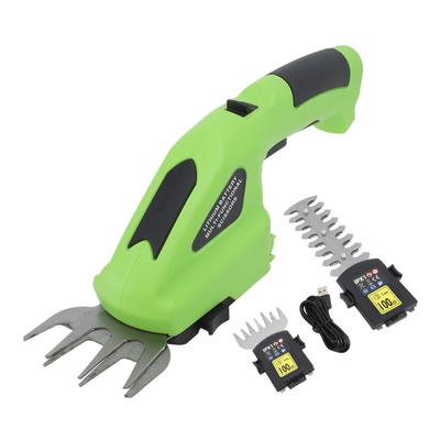 Электрический нож для травы, кусторез, 2000 мАч, перезаряжаемый литий-ионный аккумулятор, газонокосилка, кусторез