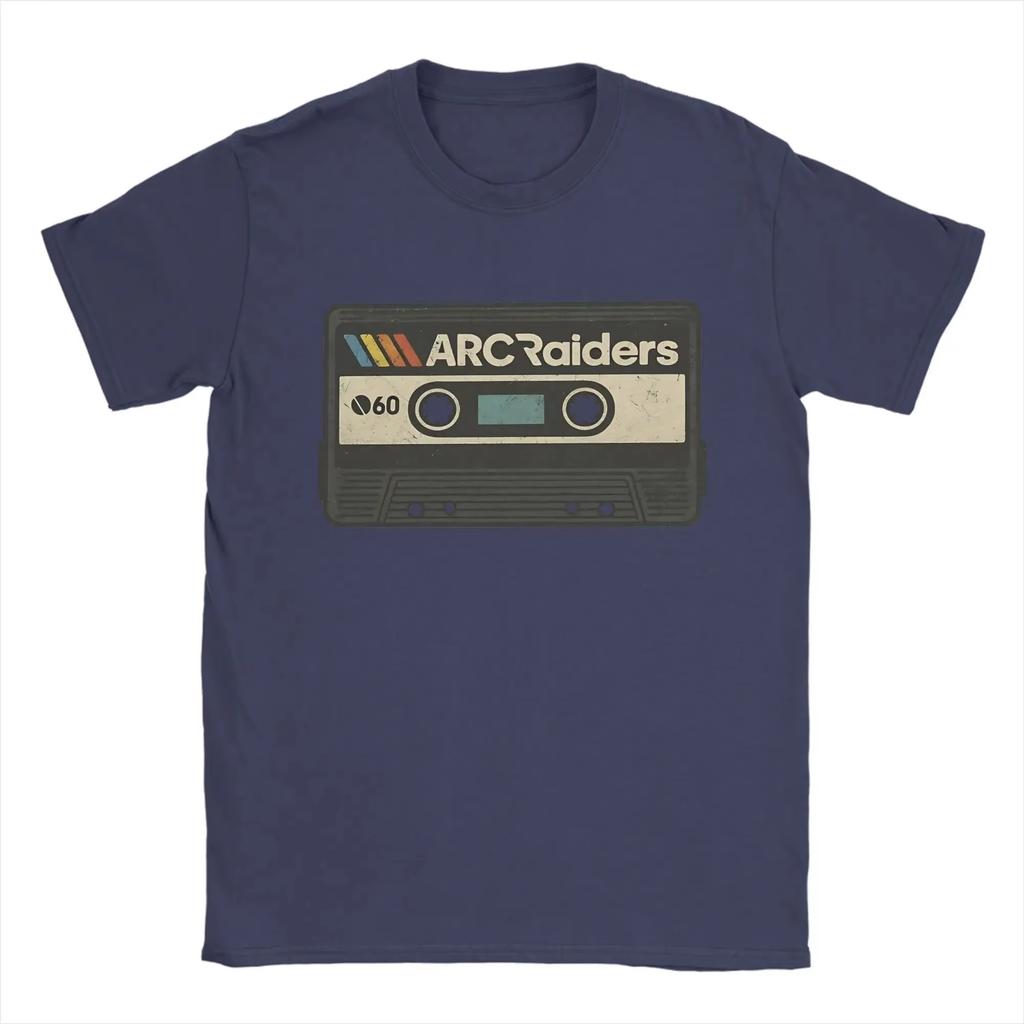 ARC Raiders Tape Pattern Fun TShirt Unisex Printed Cotton Crew Neck AllSeason Streetwear Top oversized t shirt harajuku