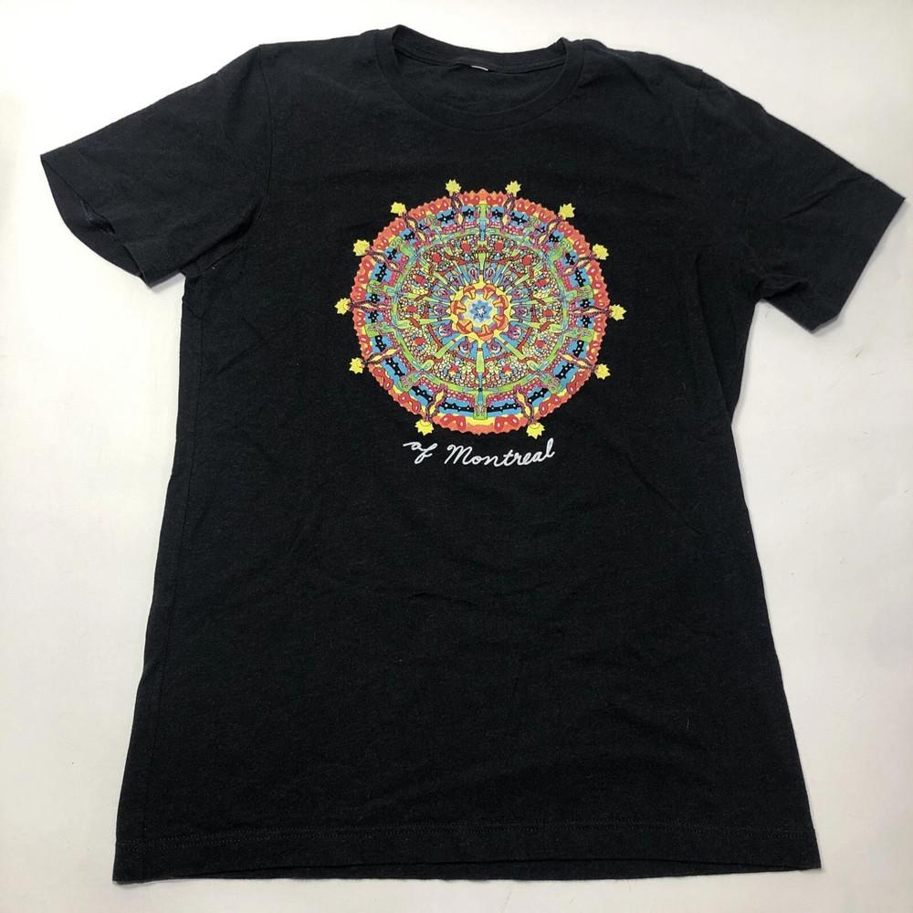Of Montreal Band Fauna Tour Black Cotton T Shirt Full Size S-5XL