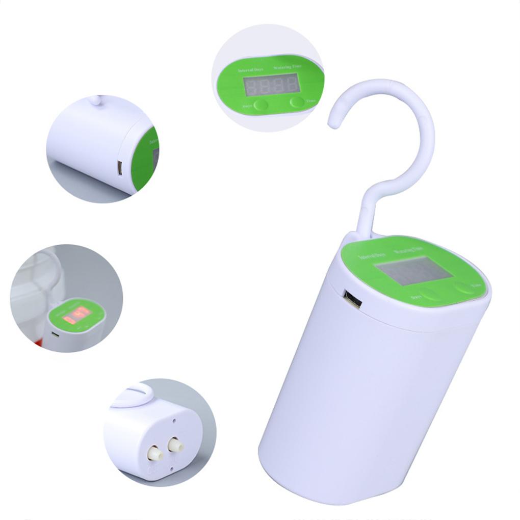 Комплект для капельного орошения на солнечной батарее ABS, простая установка, интеллектуальное управление временем, инструмент для полива растений для ленивых людей