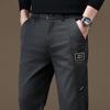 Мужские брюки в стиле Business Casual Осенний модный тренд Сшитые прямые узкие брюки