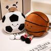 Плюшевая игрушка Cross Sports для мальчиков - Фигурка по баскетболу, футболу, волейболу, регби - Идеальный подарок на день рождения для детей/парня