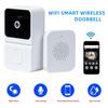 Новый умный видео дверной звонок HD камера домофон глазок Wi-Fi беспроводной дверной звонок домашняя система ночного видения с пультом дистанционного управления через приложение