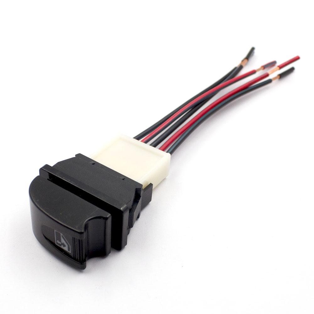 With Socket Automobile Window Lifter Switch 5 pins Electric Power Plug 20A Car Door Control Switch Button