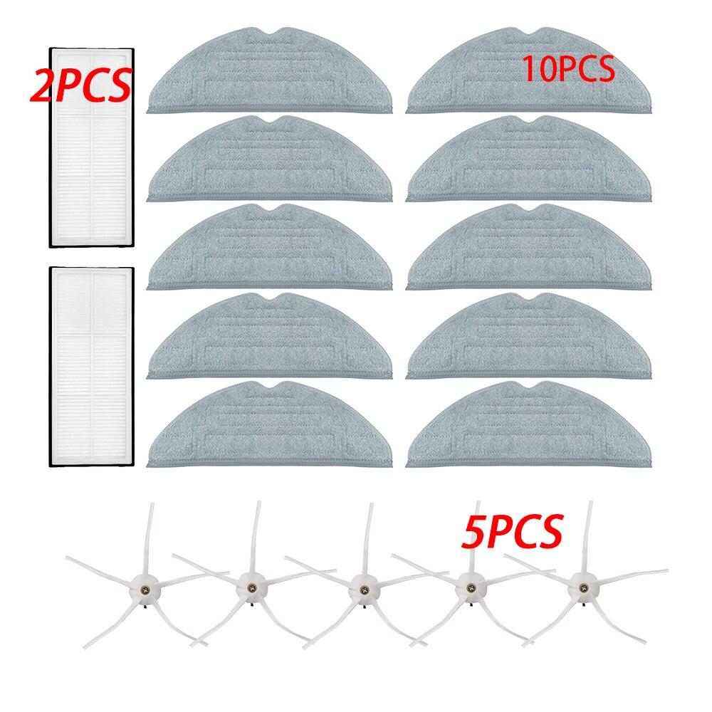 Main Brush Filter Mop Dust Bag for Roborock S8 Pro Ultra Accessories Side Brush of S8+ Robot Vacuum Cleaner Part
