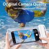 Universal Transparent Waterproof Touchscreen Phone Pouch Outdoor Diving And Swimming Crossbody Phone Case