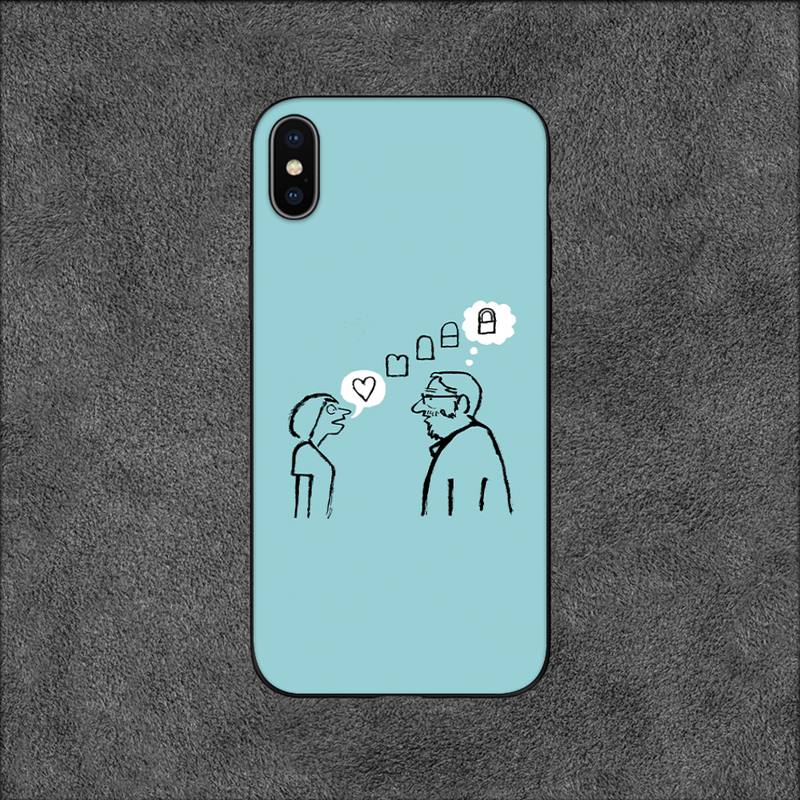 Чехол для телефона Jean Jullien Art для iPhone 11 12 Mini 13 14 Pro XS Max X 8 7 6s Plus 5 SE XR Shell