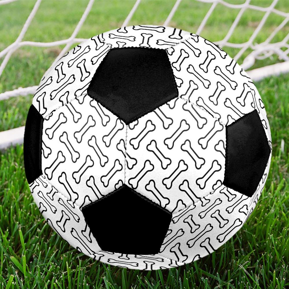 1PC Bone Soccer Ball Size 5 Football Machine Sewn Indoor/Outdoor Universal Football Gift W66
