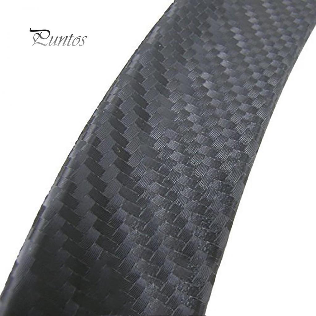 2pcs Carbon Wheel Fiber Universal Eyebrow Strip Arch Trim Fender Flare Protector