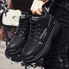 Men's Shoes Spring New British Style High-top Martin Boots Sports Outdoor Mountaineering Boots Versatile Shoes Men