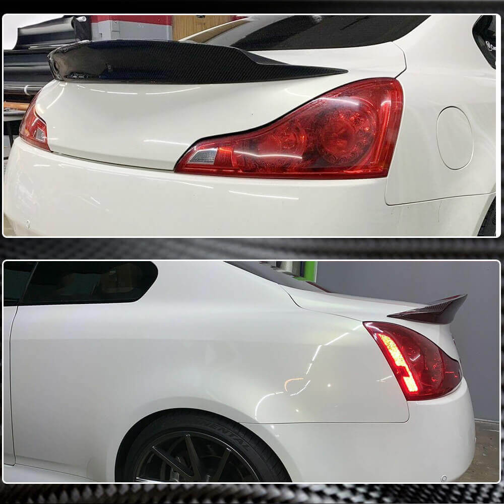 Спойлер (для G37 Coupe, Карбон) для Infiniti G25/G35/37 (V36/CV36) 2006-2015 гг