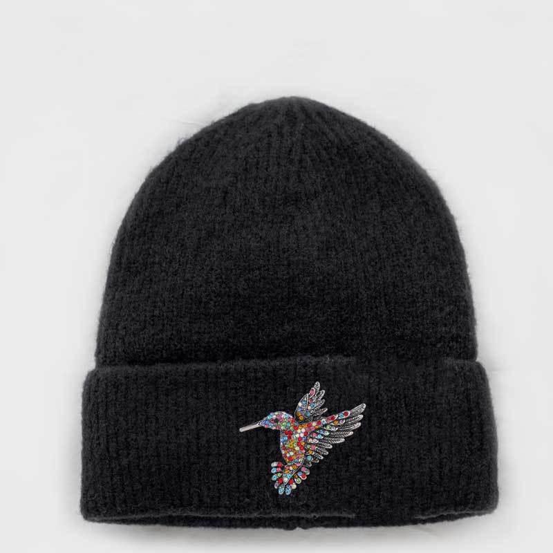 Новая красочная брошь-колибри со стразами, броши в виде животных для женщин, модные винтажные корсажные нагрудники, пальто, шарф, булавки для одежды