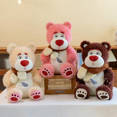 Новый милый шарф плюшевый мишка кукла креативная плюшевая игрушка кукла медведь подарок на день рождения