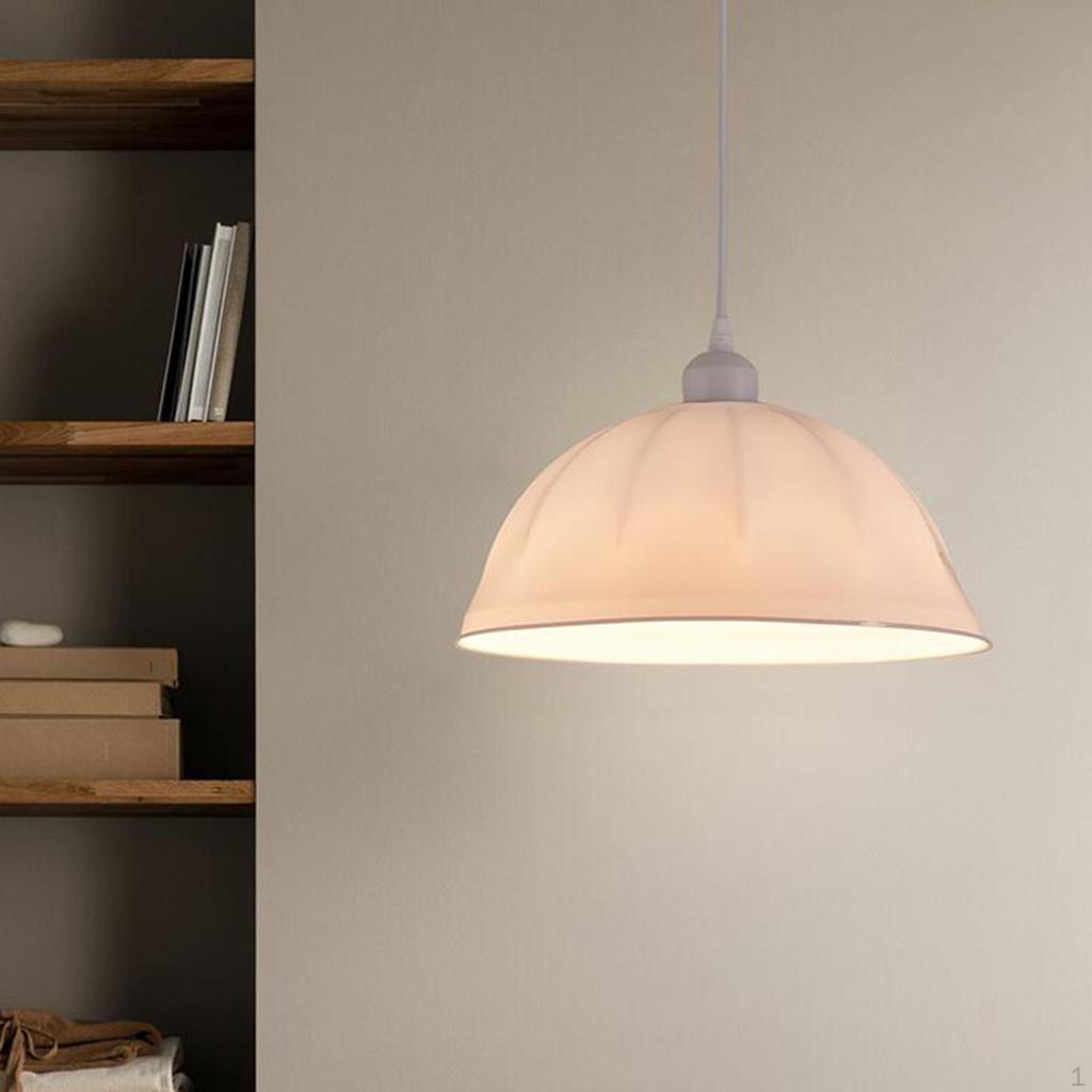 Acrylic Lamp Shade Chandelier Cover Light Accessories Floor Half Round