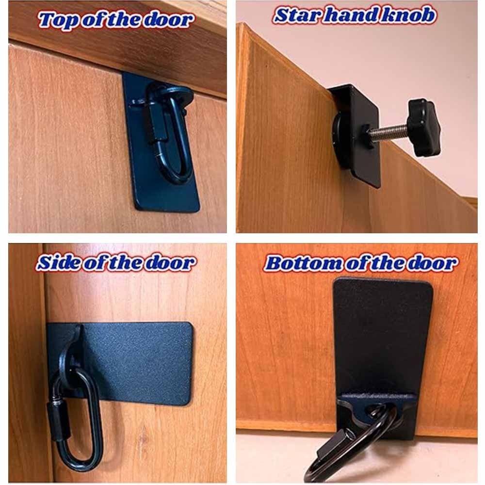 Adjustable Resistance Band Door Anchor Durable Yoga Fitness Equipment  Gym Accessories