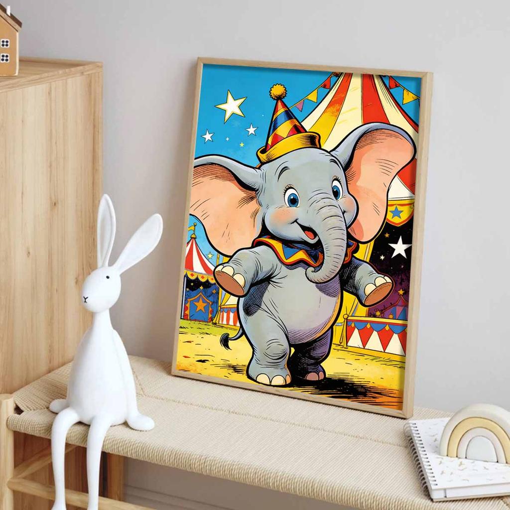 Disney Dumbo Diamond Painting Art Set Handmade Cross Stitch DIY Diamond Art Home Bedroom Wall Decor Gift