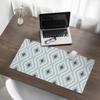 Geometric Retro Pattern Desk Protector 90x45 cm