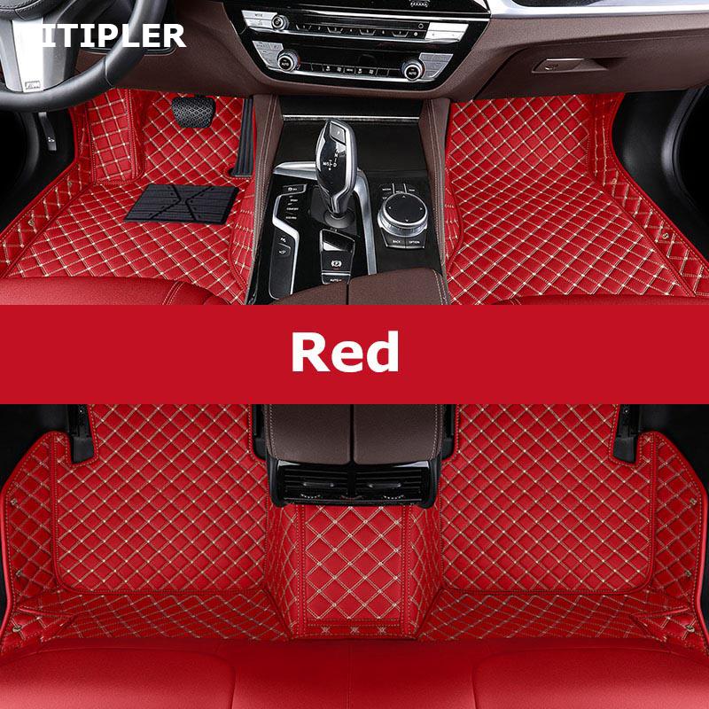 TITIPLER Custom Car Floor Mats For Cadillac ATS 2012-2025 Years Auto Carpets Foot Coche Accessories
