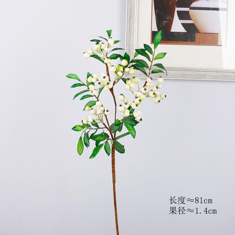 Simulation blueberry berry, fake lover fruit branch decorative ornament, simulation blueberry branch