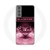 Case - Maniacase - Samsung Galaxy S21 - Black - Pink - Kpop Diamond Logo