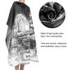 Hairdressing Waterproof Apron Cutting Salon Haircut Cape Gown Anti static Barber Wrap 150*135cm
