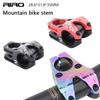 RIRO Mountain Bike Stem 35mm Mtb Power Short Power Bicycle Handlebar Pipe Stem Riser Cycling Table 28.6*31.8/35MM Bridge
