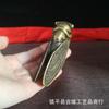 Золотая Латунная Цикада Животное Украшение Винтажное Насекомое Ручное Домашний Офис Декор Одна Штука Дропшиппинг Жаба