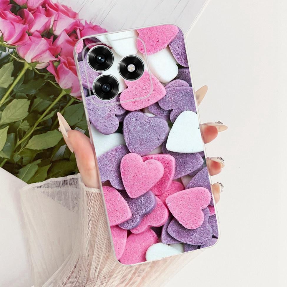 Case For Honor X5C Plus Cover Transparent Luxury Cute Cat Fashion Butterfly Cool Painted Casing For Honor X5cPlus