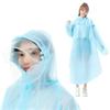 HeiDiga Cycling Rain Lightweight Plus Long Stays Perfect for the Rainy One Size Fits Blue Women's Raincoat, Poncho, Rainwear, Sizes, Length,