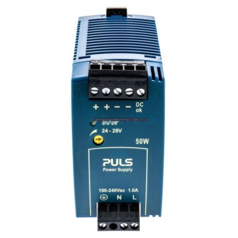 Блок питания PULS ML50.111 для DIN-рейки, выходная мощность 50 Вт: 24 В / 2,1 А, Постоянный ток: 100-240