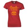 Inspired By Pulp Fiction Royale With Cheese Ladies Skinny Fit Tshirt