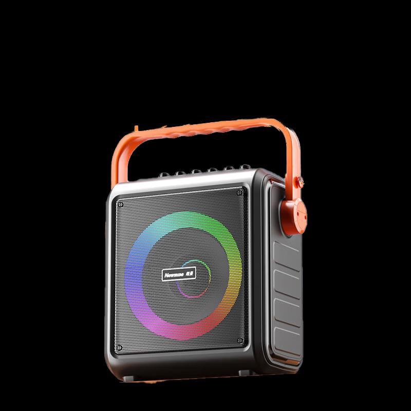 Портативная уличная Bluetooth-колонка Newmine K509 с микрофоном, штекер CN (адаптер в комплекте)