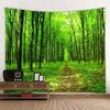Гобелен «Солнечный лес» для украшения офиса, гостиной, настенный гобелен для дома