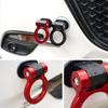 ABS Car Styling Trailer Hooks Sticker Decoration Car Auto Rear Front Trailer Simulation Racing Ring Vehicle Towing Hook