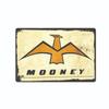 Mooney AC Sign, Airplane Hangar, Retro Pilot General Aviation Airport Tin Sign